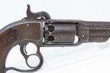 CIVIL WAR Antique SAVAGE .36 Caliber NAVY Percussion SINGLE ACTION Revolver Unique Early 1860s Two-Trigger Revolver - 16 of 17