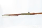 Antique “M.B.” SIGNED Full-Stock .36 Caliber Percussion AMERICAN LONG RIFLE Kentucky Style Long Rifle with T. & C. NEAVE LOCK! - 8 of 19