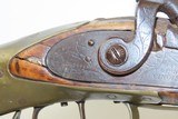 Antique “M.B.” SIGNED Full-Stock .36 Caliber Percussion AMERICAN LONG RIFLE Kentucky Style Long Rifle with T. & C. NEAVE LOCK! - 7 of 19