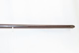 Antique “M.B.” SIGNED Full-Stock .36 Caliber Percussion AMERICAN LONG RIFLE Kentucky Style Long Rifle with T. & C. NEAVE LOCK! - 13 of 19