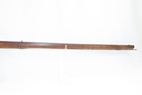 Antique “M.B.” SIGNED Full-Stock .36 Caliber Percussion AMERICAN LONG RIFLE Kentucky Style Long Rifle with T. & C. NEAVE LOCK! - 5 of 19