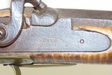 Antique “M.B.” SIGNED Full-Stock .36 Caliber Percussion AMERICAN LONG RIFLE Kentucky Style Long Rifle with T. & C. NEAVE LOCK! - 6 of 19