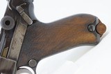 Pre-WORLD WAR I Dated DWM German LUGER P.08 9mm Semi-Automatic PISTOL C&R
With BAVARIAN Unit Markings on FRONT STRAP - 3 of 24