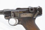 Pre-WORLD WAR I Dated DWM German LUGER P.08 9mm Semi-Automatic PISTOL C&R
With BAVARIAN Unit Markings on FRONT STRAP - 4 of 24