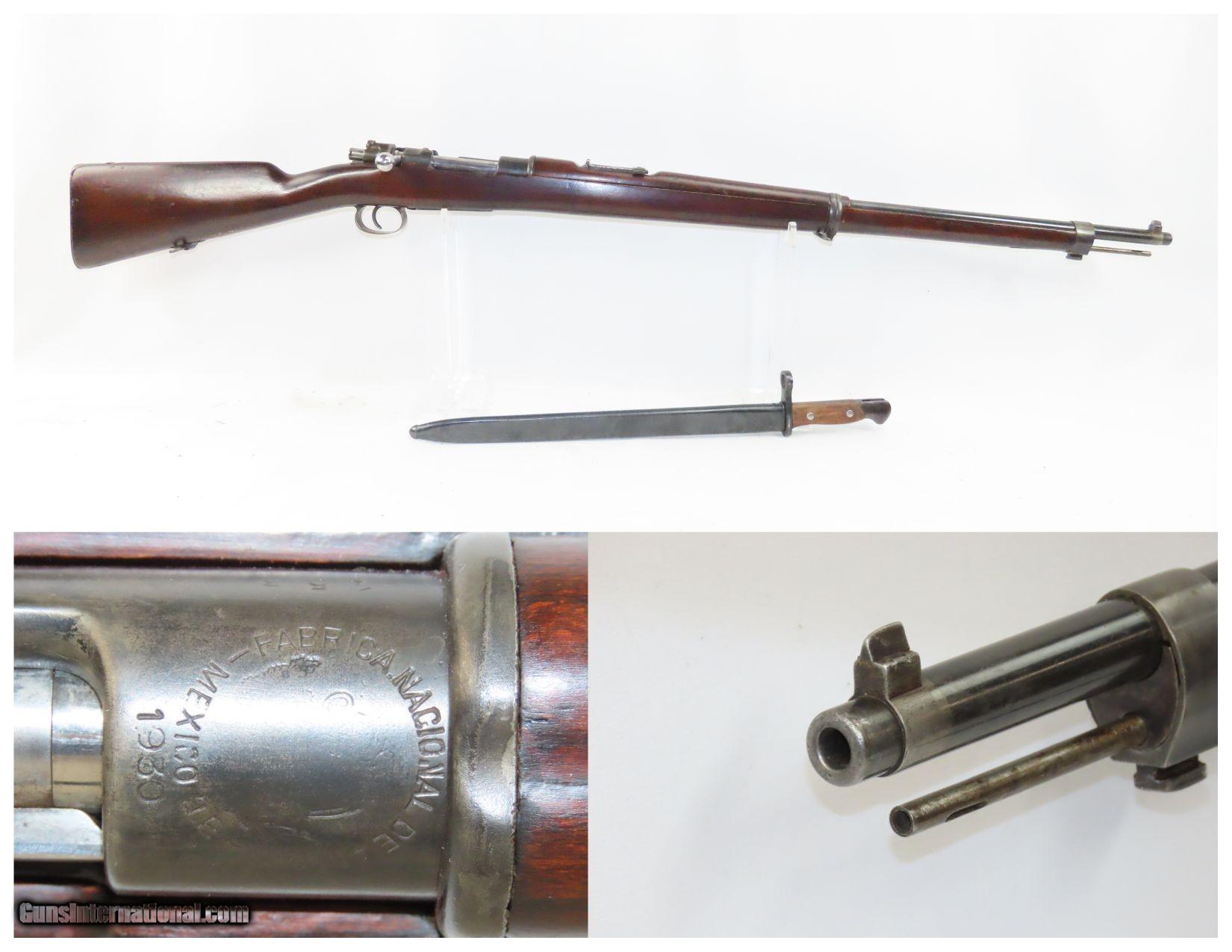 1930 Dated Mexican FABRICA NACIONAL De ARMAS Model 1910 INFANTRY Rifle ...