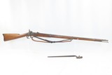 Antique CIVIL WAR Springfield U.S. Model 1863 .58 Cal. Perc. RIFLE-MUSKETMade Circa 1864 with BAYONET & SLING - 2 of 21