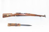 SWEDISH CARL GUSTAF Model 1896 6.5mm MAUSER Bolt Action CARBINE C&R With BAYONET, SHEATH, FROG, & SLING - 2 of 22