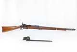 c1888 mfr. Antique U.S. SPRINGFIELD Model 1884 “TRAPDOOR” .45-70 GOVT Rifle - 2 of 24