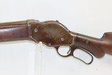 c1890 mfr. Antique 10 Gauge WINCHESTER Model 1887 Lever Action SHOTGUN Popular Coach and Law Enforcement Gun! - 4 of 17