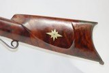 Antique GEORGE O. LEONARD Half-Stock .478 Caliber Percussion LONG RIFLE
Antique NEW HAMPSHIRE Made Long Rifle! - 14 of 18