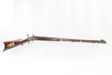 Antique GEORGE O. LEONARD Half-Stock .478 Caliber Percussion LONG RIFLE
Antique NEW HAMPSHIRE Made Long Rifle! - 2 of 18