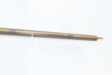 Antique GEORGE O. LEONARD Half-Stock .478 Caliber Percussion LONG RIFLE
Antique NEW HAMPSHIRE Made Long Rifle! - 8 of 18