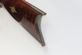 Antique GEORGE O. LEONARD Half-Stock .478 Caliber Percussion LONG RIFLE
Antique NEW HAMPSHIRE Made Long Rifle! - 18 of 18