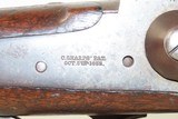 Antique SHARPS New Model 1863 .50-70 GOVT. CARTRIDGE CONVERSION SR Carbine
CIVIL WAR / WILD WEST U.S. CONTRACT Saddle Ring Carbine - 6 of 21