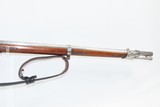 1800s Antique BELGIAN CADET Style .58 Caliber Percussion MUSKET Child-Sized 19th Century Youth Size Musket for Training - 5 of 17