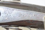 Antique British SHARWOOD & FLETCHER 12 Gauge Double Barrel HAMMER Shotgun
ENGRAVED TOPLEVER English BACKACTION Fowling Piece! - 6 of 19