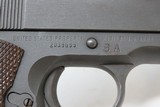 U.S. PROPERTY REMINGTON-RAND Model 1911A1 Semi-Automatic Pistol C&RWORLD WAR II Model 1911A1 U.S. ARMY Model Chambered in .45 ACP - 15 of 20
