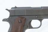 U.S. PROPERTY REMINGTON-RAND Model 1911A1 Semi-Automatic Pistol C&RWORLD WAR II Model 1911A1 U.S. ARMY Model Chambered in .45 ACP - 18 of 20