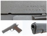 U.S. PROPERTY REMINGTON-RAND Model 1911A1 Semi-Automatic Pistol C&RWORLD WAR II Model 1911A1 U.S. ARMY Model Chambered in .45 ACP - 1 of 20