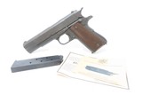 U.S. PROPERTY REMINGTON-RAND Model 1911A1 Semi-Automatic Pistol C&RWORLD WAR II Model 1911A1 U.S. ARMY Model Chambered in .45 ACP - 2 of 20