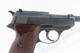 c1943 mfr. WORLD WAR II German SPREEWERKE “cyq” Code P.38 Pistol 9x19mm C&R WW2 Wehrmacht Sidearm! - 22 of 23