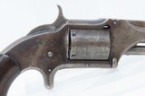 3 DIGIT # Antique SMITH & WESSON No. 1 1/2 First Issue .32 Cal. REVOLVER Early Production “WILD WEST” Spur Trigger - 15 of 16