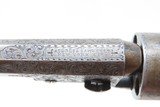 GUSTAVE YOUNG No. 2 Style ENGRAVED Antique COLT Model 1849 POCKET Revolver - 16 of 25