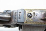 GUSTAVE YOUNG No. 2 Style ENGRAVED Antique COLT Model 1849 POCKET Revolver - 23 of 25