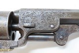 GUSTAVE YOUNG No. 2 Style ENGRAVED Antique COLT Model 1849 POCKET Revolver - 25 of 25
