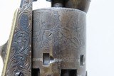 GUSTAVE YOUNG No. 2 Style ENGRAVED Antique COLT Model 1849 POCKET Revolver - 11 of 25
