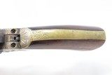 GUSTAVE YOUNG No. 2 Style ENGRAVED Antique COLT Model 1849 POCKET Revolver - 14 of 25