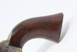 GUSTAVE YOUNG No. 2 Style ENGRAVED Antique COLT Model 1849 POCKET Revolver - 6 of 25