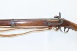 c1840s Antique Le PAGE Freres MILITIA Musket .70 Caliber Percussion Hamburg Scarce, Hearty, & Attractive Martial Long Arm - 16 of 20