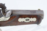 19th Century Antique DERINGER COPY Pocket Pistol .40 Caliber Percussion
1850s ENGRAVED Self Defense Pistol! - 5 of 17