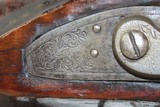 Antique AMERICAN Half Stock HEAVY BARREL Percussion .52 Caliber Long Rifle
Kentucky Long Rifle Made Circa 1850! - 7 of 19