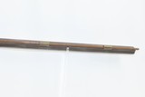Antique AMERICAN Half Stock HEAVY BARREL Percussion .52 Caliber Long Rifle
Kentucky Long Rifle Made Circa 1850! - 10 of 19