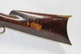 Antique AMERICAN Half Stock HEAVY BARREL Percussion .52 Caliber Long Rifle
Kentucky Long Rifle Made Circa 1850! - 15 of 19