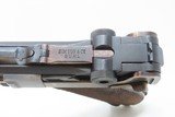 1917 Dated WORLD WAR I Era Semi-Automatic 9x19mm GERMAN LUGER C&R PistolSIMSON & CO. Toggle with “CROWN/M” IMPERIAL NAVY Proofs - 5 of 16