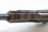 1917 Dated WORLD WAR I Era Semi-Automatic 9x19mm GERMAN LUGER C&R PistolSIMSON & CO. Toggle with “CROWN/M” IMPERIAL NAVY Proofs - 10 of 16