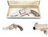 Antique SMITH & WESSON 1st Model “BABY RUSSIAN” .38 S&W Caliber Revolver
WILD WEST Revolver WITH S&W GREEN BOX!
