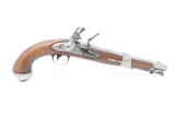 Antique SIMEON NORTH U.S. CONTRACT Model 1819 .54 Caliber FLINTLOCK Pistol
Early American Army & Navy Sidearm With 1821 Dated Lock - 2 of 20