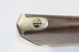 Antique US SPRINGFIELD Model 1816 .69 Caliber Smoothbore CONVERSION MUSKET
HEWES & PHILLIPS “Bolster” Conversion in 1863 - 12 of 22