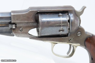 1870s Antique REMINGTON .46 Caliber RF CARTRIDGE CONVERSION New Model ARMYMade Circa 1863-75 and Converted in the 1870s! - Image 4 of 18
