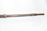 Antique FRENCH 1822 Percussion Conversion RIFLE-MUSKET 72 Caliber Civil War 19th Century French Army Flintlock/Percussion Musket - 12 of 19
