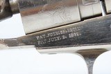 Antique CIVIL WAR COLT Model 1862 Pocket NAVY .38 Cal. CONVERSION RevolverScarce Pocket Model Made In 1861! - 6 of 19