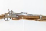 Antique AUSTRIAN Model 1842 Percussion Conversion RIFLED MUSKET w/ BAYONET
With LAUKART Socket BAYONET & Modern SLING - 4 of 18