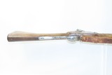 Antique AUSTRIAN Model 1842 Percussion Conversion RIFLED MUSKET w/ BAYONET
With LAUKART Socket BAYONET & Modern SLING - 6 of 18