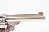 Antique SMITH & WESSON .32 Caliber S&W 4th Model Revolver with FACTORY BOX NICKEL PLATED .32 S&W Top Break Revolver! - 20 of 20