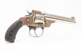 Antique SMITH & WESSON .32 Caliber S&W 4th Model Revolver with FACTORY BOX NICKEL PLATED .32 S&W Top Break Revolver! - 17 of 20