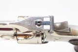 Antique SMITH & WESSON .32 Caliber S&W 4th Model Revolver with FACTORY BOX NICKEL PLATED .32 S&W Top Break Revolver! - 10 of 20